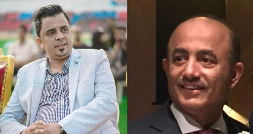 مدير مكتب الشباب والرياضة يشكر رجل الاعمال رشاد هائل سعيد انعم