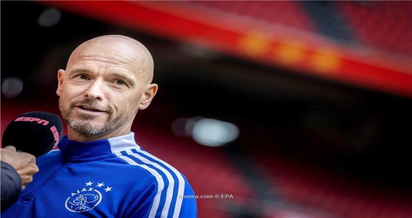 رسميا.. إريك تين هاج مدربا لمانشستر يونايتد