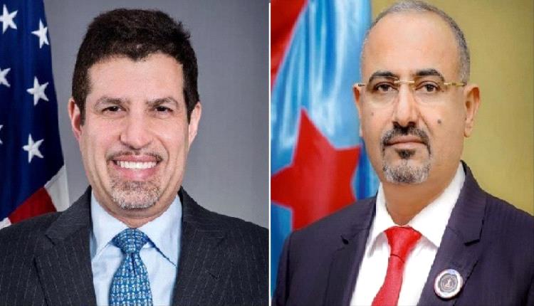 
تفاصيل لقاء الرئيس الزُبيدي والسفير الأمريكي