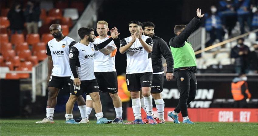 فالنسيا يتخطى قادش إلى نصف نهائي كأس الملك