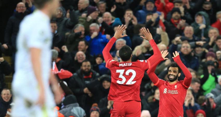 ليفربول يهين ليدز ويضيق الخناق على مان سيتي