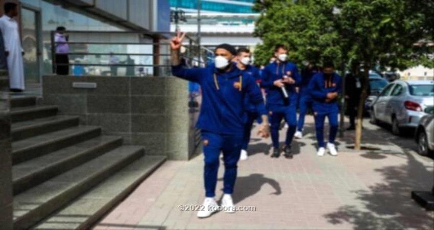 جولة صباحية للاعبي برشلونة في شوارع الرياض