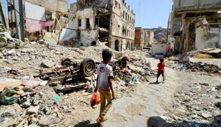  الحوثي يفجر منازل مدنية بعمران عبثا وانتقاما