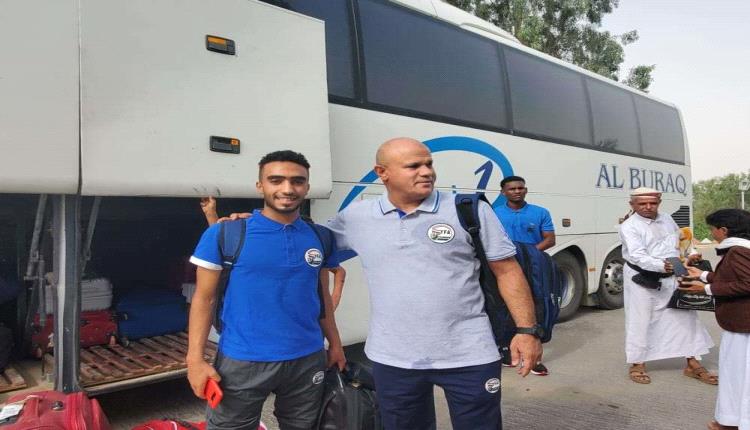 بعثة منتخب الشباب تغادر إلى السعودية للمشاركة في البطولة العربية بمدينة أبها