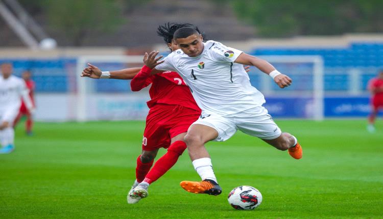 منتخبنا الوطني يسقط أمام نظيره الأردني بهدف نظيف بكأس العرب للشباب