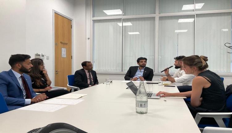 البيض يجري سلسلة لقاءات في لندن