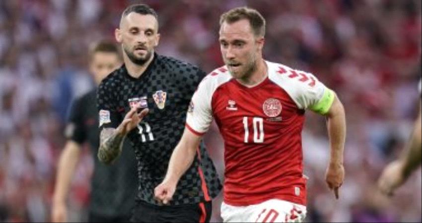 كرواتيا تعبر الدنمارك بصعوبة في دوري الأمم الأوروبية
