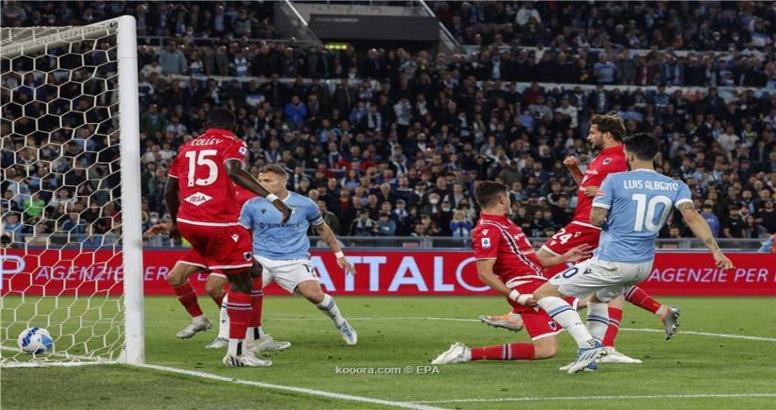 لاتسيو يتفوق على سامبدوريا في الدوري الإيطالي