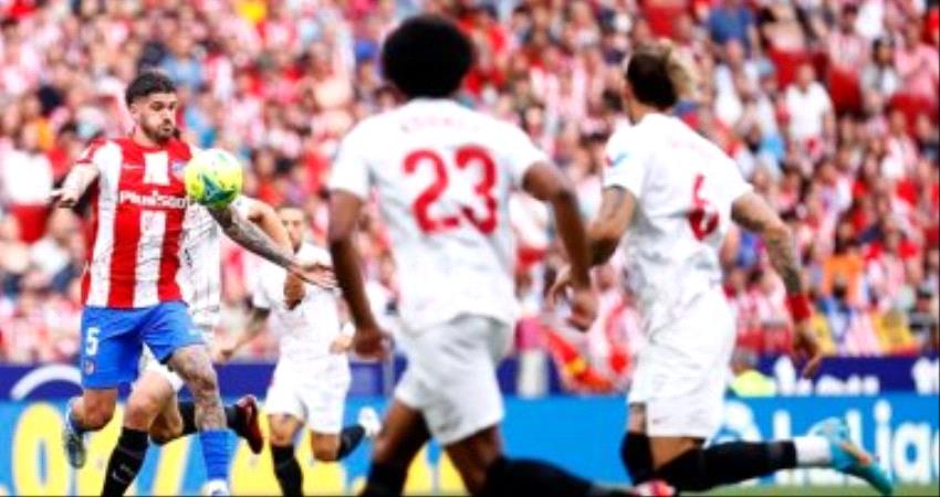 أتلتيكو مدريد يتأهل مع إشبيلية إلى دوري الأبطال بعد التعادل الإيجابي