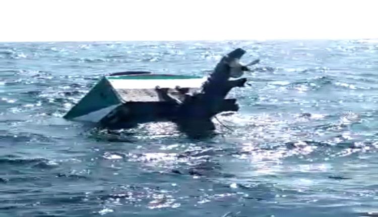صيادو شقرة بأبين يطالبون تعويض الصياد "نائف" بعد تعرض قاربه للغرق