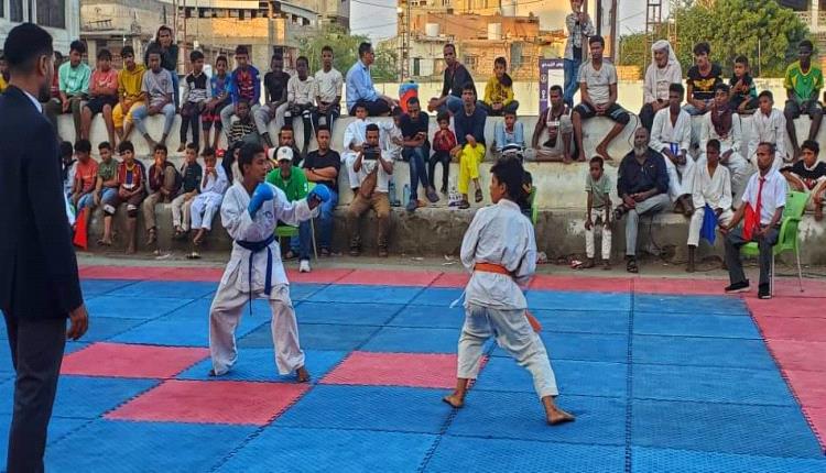 وحدة عدن بطلاً لبطولة الكاراتيه لفئتي الأشبال والناشئين بعدن