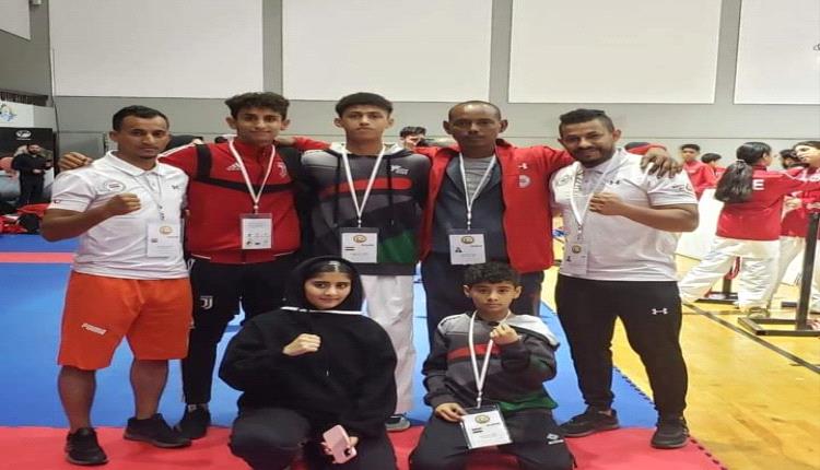 اليمن تحقق ذهبية وفضية واربع برونزيات في بطولة غرب آسيا للكاراتية