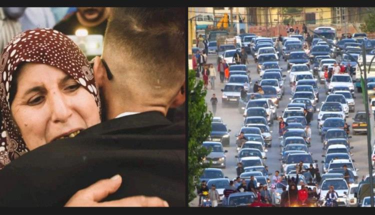 بالبكاء عبر الانترنت.. أم تحول زفاف ابنها الفقير إلى حفل اسطوري في الجزائر