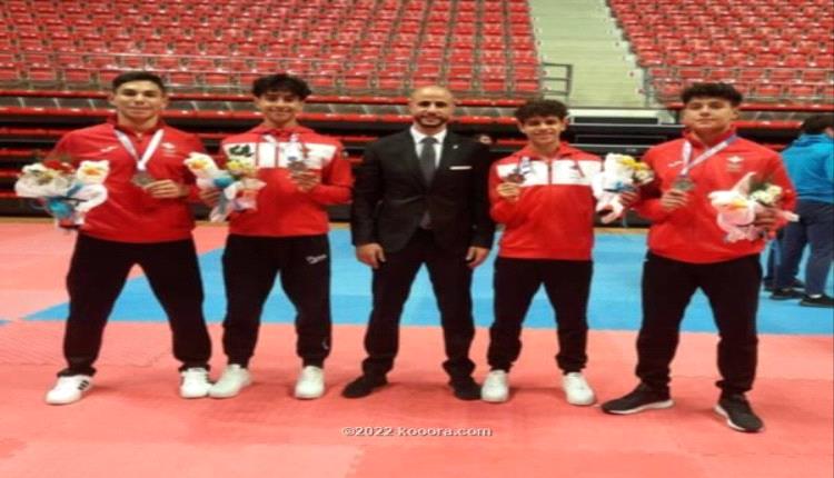 الأردن يحصد 3 ميداليات في بطولة العالم للكاراتيه