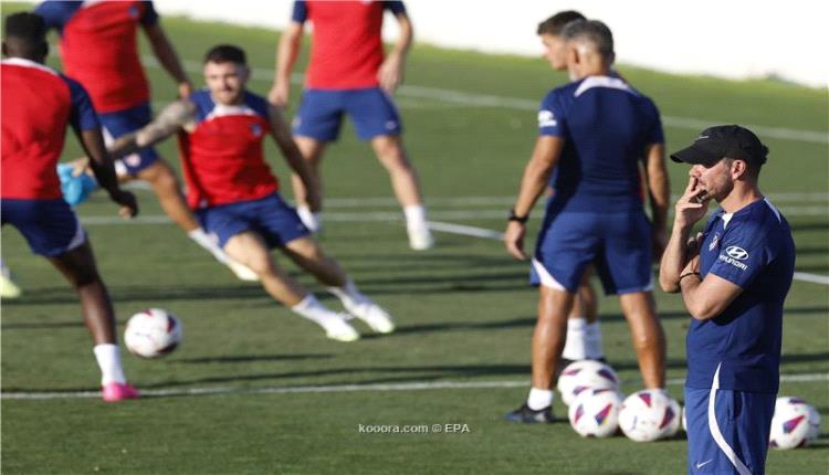 أتلتيكو مدريد يستعد لرايو فاليكانو في غياب 4 نجوم