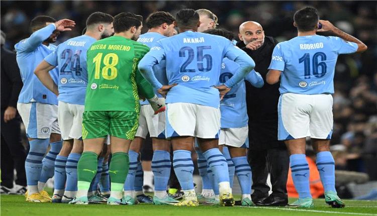 التشكيل الرسمي لقمة مانشستر سيتي توتنهام 