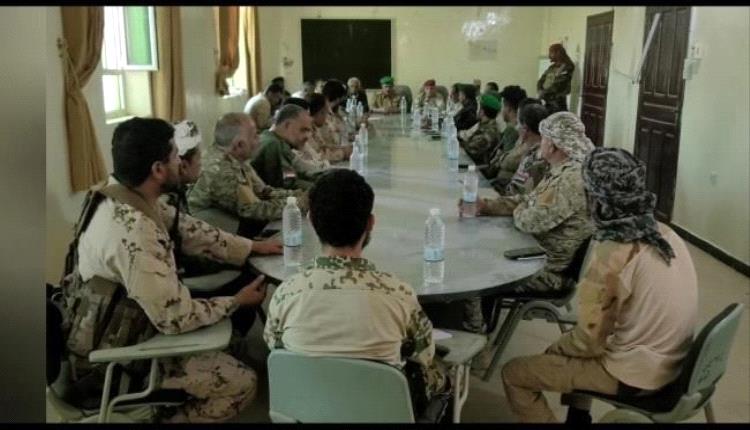رفع الاستعدادات الأمنية والجاهزية القتالية في محافظة الضالع 