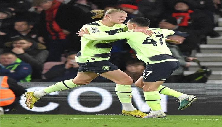 مانشستر سيتي يُضيق الخناق على آرسنال برباعية في بورنموث