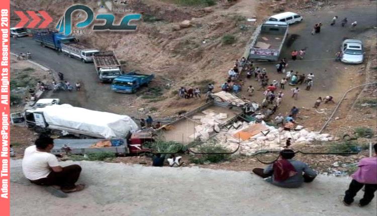 حادث مروري مروع في محافظة تعز اليمنية