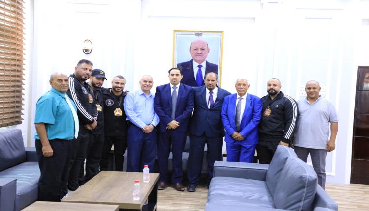 البكري يكرم منتخبنا الوطني للقوة البدنية الفائز بـ 9 ميداليات في بطولة العالم بمصر