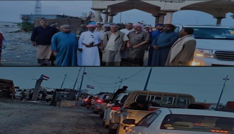 بوفد كبير .. قيادة الهبة الحضرمية تصل عدن للمشاركة في اللقاء التشاوري