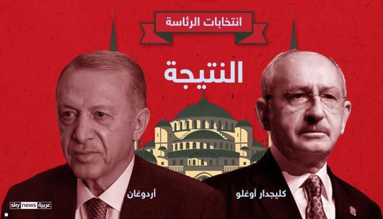 النتائج الأولية في الانتخابات الرئاسية التركية 