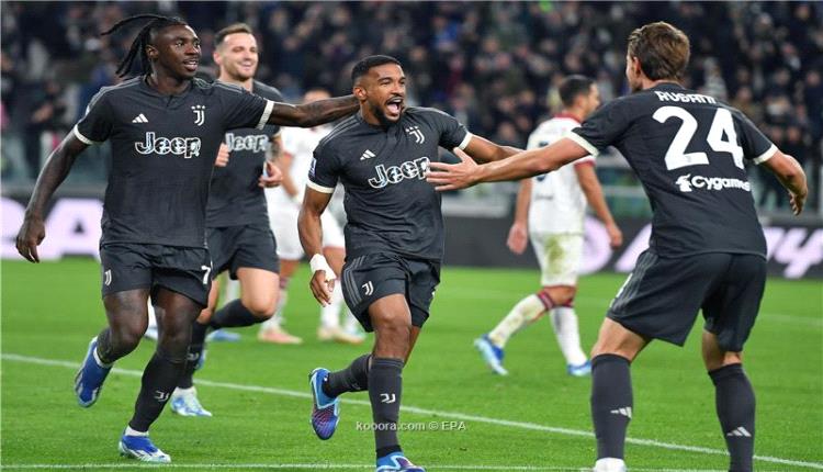 يوفنتوس يتصدر الكالتشيو بثنائية في كالياري