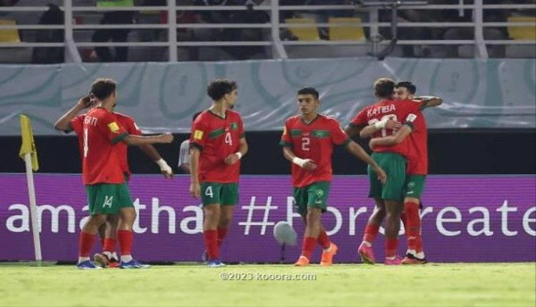 المغرب يهزم إندونيسيا ويعبر دور المجموعات بمونديال الناشئين
