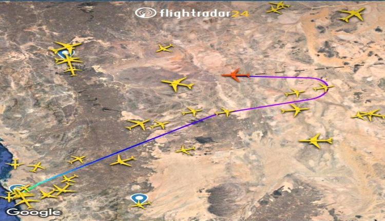 تغيير مسار طائرة سعودية من جدة إلى الرياض لإنقاذ امرأة يمنية