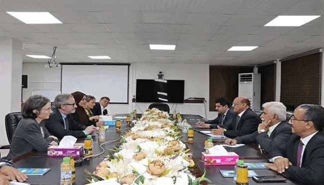 سفراء دول الاتحاد الأوروبي لدى اليمن يطلعون على على آخر التطورات في البنك المركزي