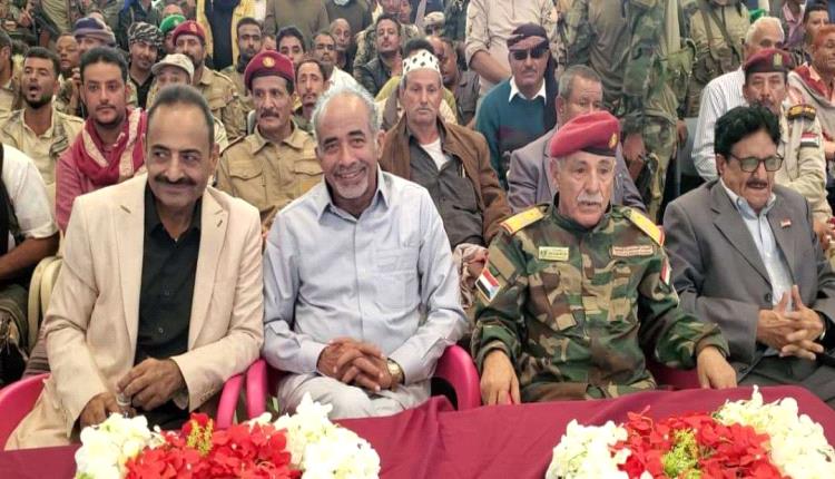 اللواء محمود الصبيحي يشارك أبناء الضالع الاحتفال بذكرى عيد الاستقلال الجنوبي