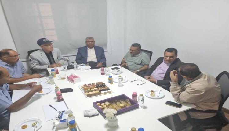 نقاشات هامة للوزير السقطري في مصر مع فريق الخبراء حول تنفيذ مشروع سد حسّان - أبين