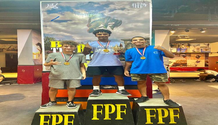 الحضرمي عمر بن سليم يحرز المركز الاول في بطولة الباركور في مصر