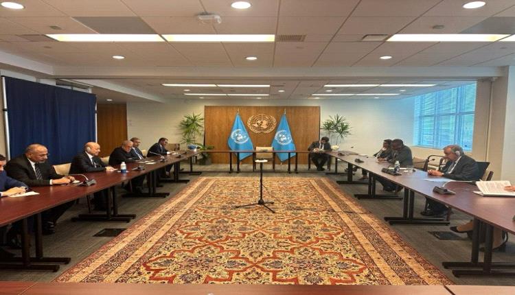 أبرز ما ورد في لقاء الأمين العام للأمم المتحدة مع الرئيس الزُبيدي !