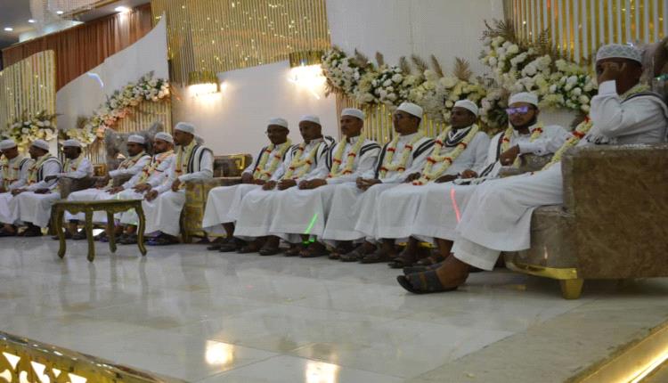 الصفوة : إقامة مهرجان الزواج الجماعي الخامس لـ 40 عريس وعروس في عدن