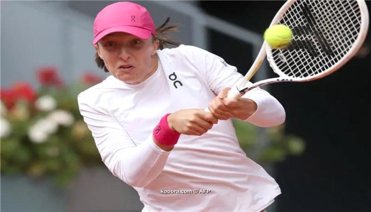 شفيونتيك تتأهل لنصف نهائي مدريد