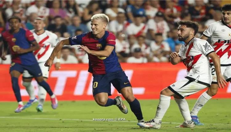 بهدف أولمو.. برشلونة يحقق فوزه الثالث في الليجا ويعتلي الصدارة