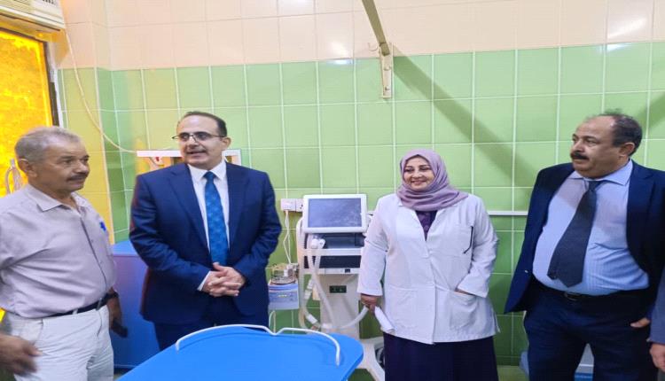 وزارة الصحة تؤكد الاستعداد لمعالجة العوائق التى تواجه كبرى مستشفيات عدن