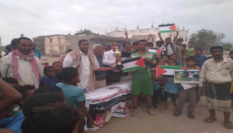 سرايا القدس يفوز على كتائب القسام في لقاء التضامن مع غزة