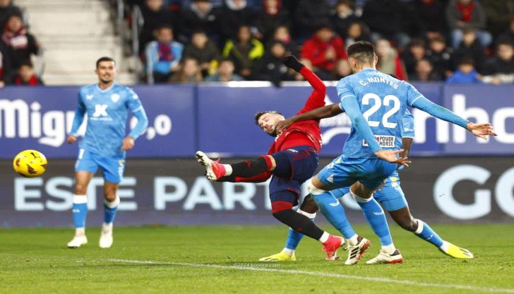 أوساسونا يفوز على ألميريا