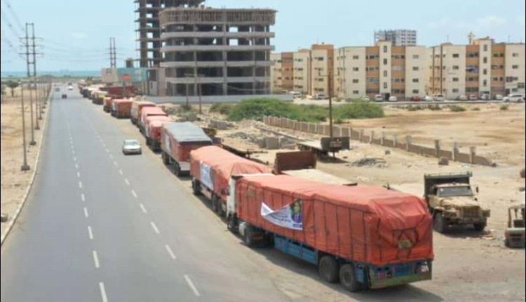 خيرات الامارات تتدفق في الجنوب 