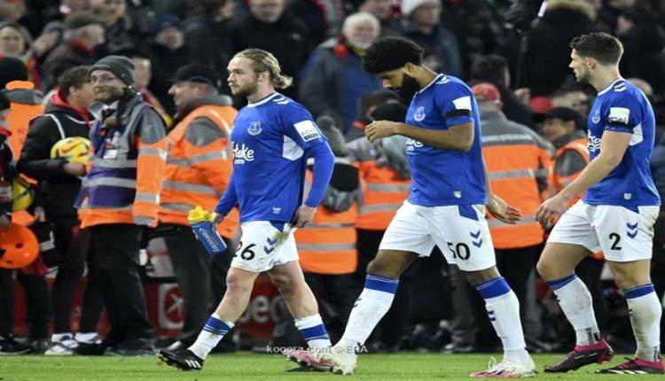 خسائر مالية ضخمة تهدد إيفرتون بخصم نقاط جديدة