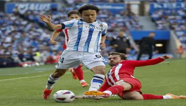 أتلتيكو مدريد يختتم الليجا بالفوز على سوسيداد