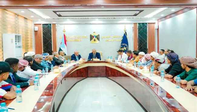 تنفيذية انتقالي وادي حضرموت : توجيهات ‏الرئيس الزُبيدي ستكون خارطة طريق لعملنا خلال الفترة المُقبلة