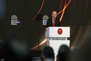 الرئيس التركي : خط الدفاع الأول للأناضول في غزة
