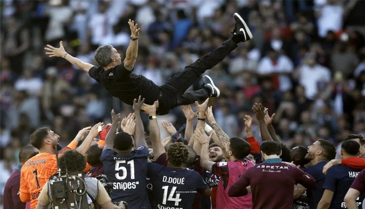 باريس يمنح إنريكي لقبه 14