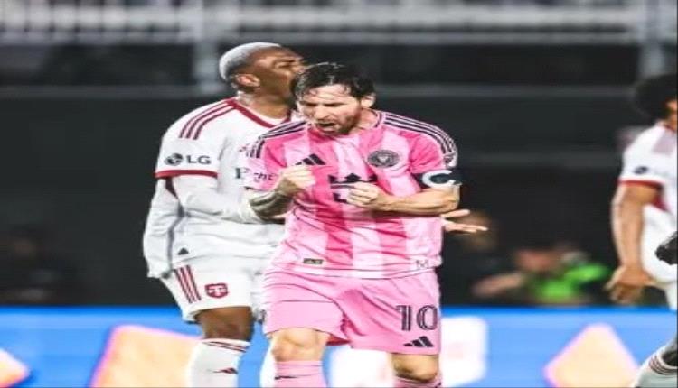 ميسي يهدي إنتر ميامي التعادل أمام تورونتو