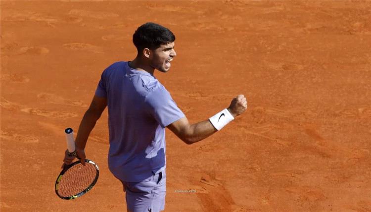 ألكاراز يصعد لربع نهائي مونت كارلو