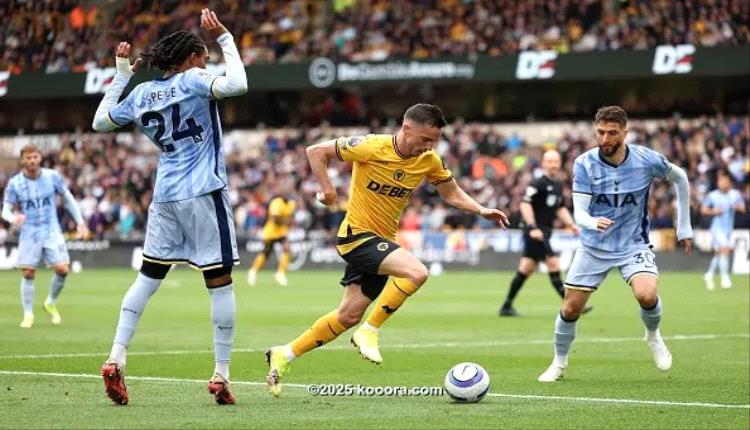 وولفرهامبتون يواصل انتفاضته على أنقاض توتنهام