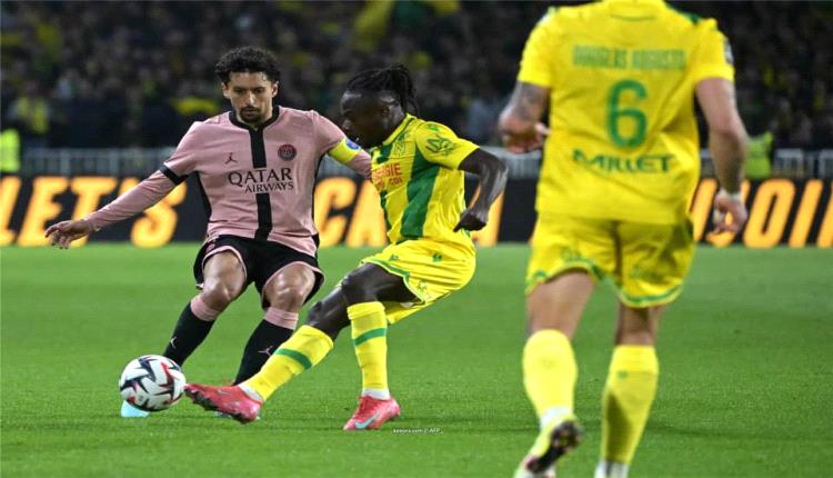 قطار سان جيرمان يتعطل في معقل نانت